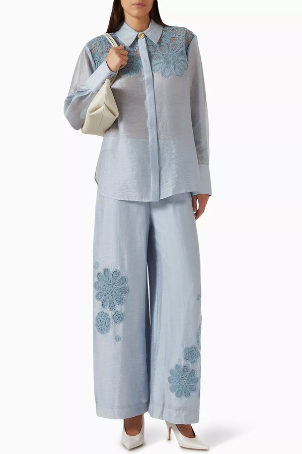 Gia Embroidered Pants from AJE