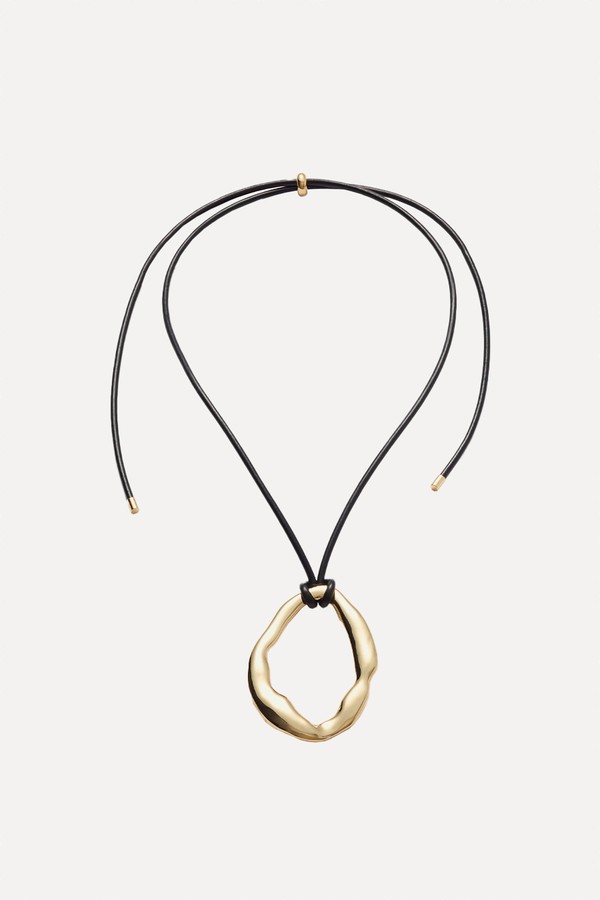 Molded Pendant Cord Necklace from & Other Stories