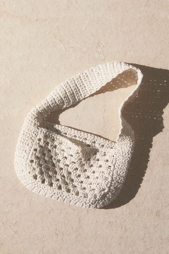 Crochet Handbag from Mango