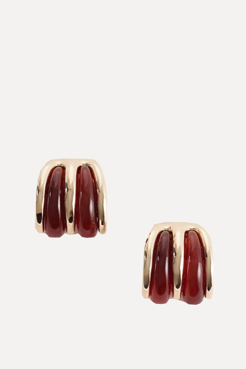 Tayia Chunky Acetate Band Hoops from ALDO