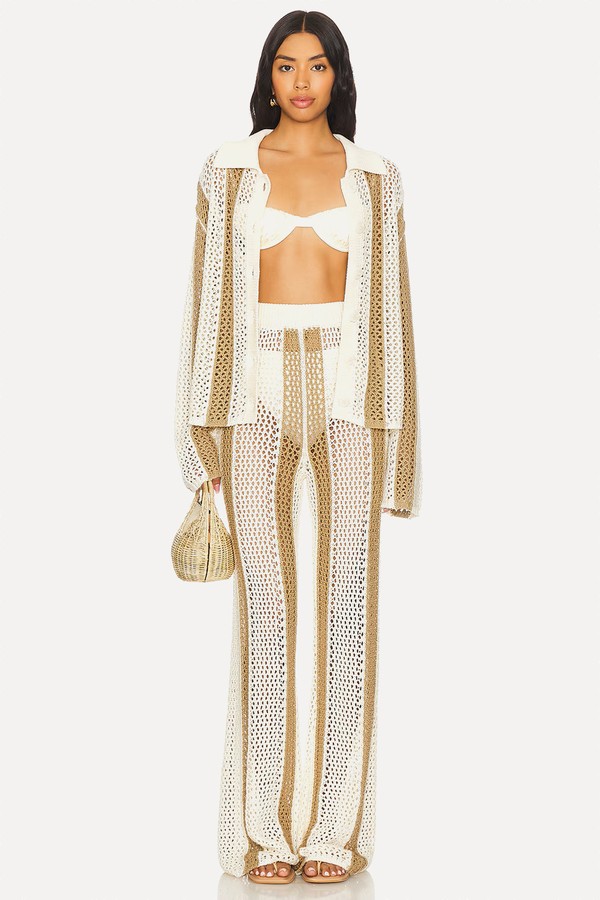 Kerim Stripe Pants from Lovers & Friends