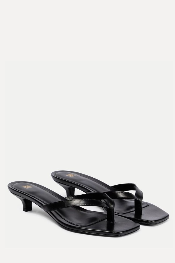 Leather Thong Sandals from Toteme