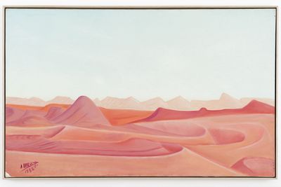 Aref El Rayess | Untitled Deserts series, 1988