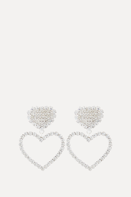 Mariella Crystal-Embellished Earrings  from Rebecca Vallance 