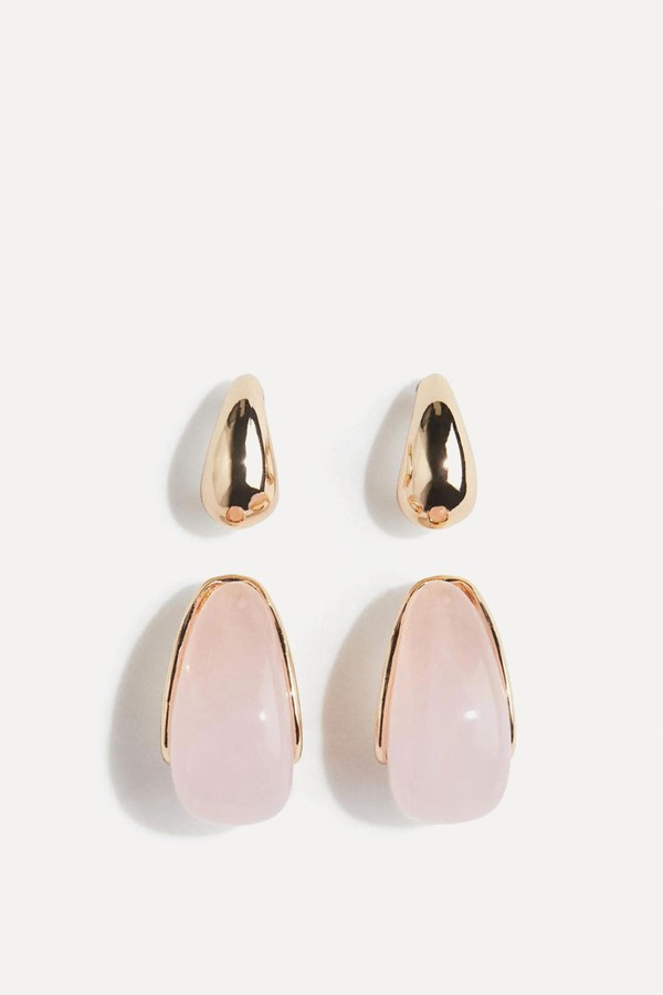 2 Pairs Earrings