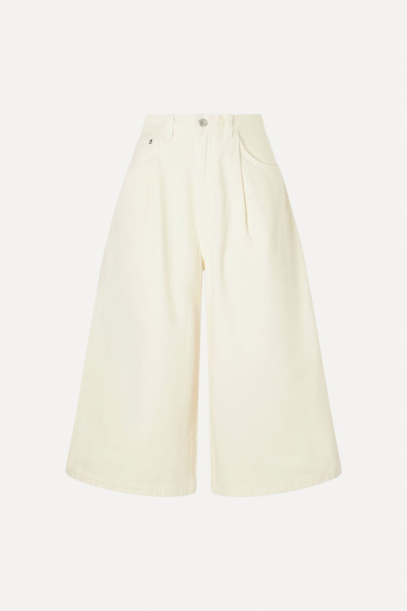80's Gaucho Organic Cotton Shorts from AGOLDE