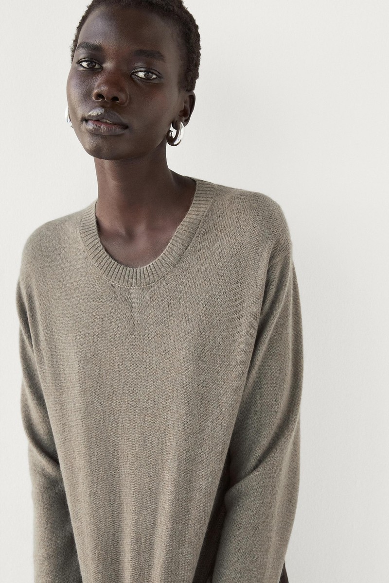 100% Cashmere Knit Sweater from Massimo Dutti