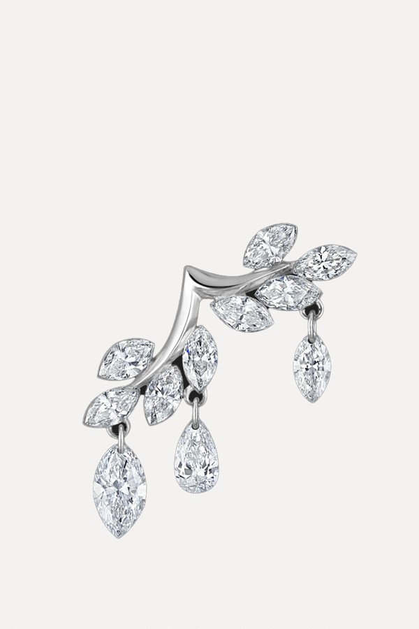 Garland Threaded Stud Earring