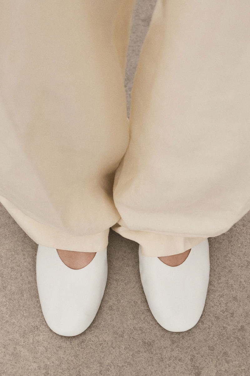 Leather Ballet Flats