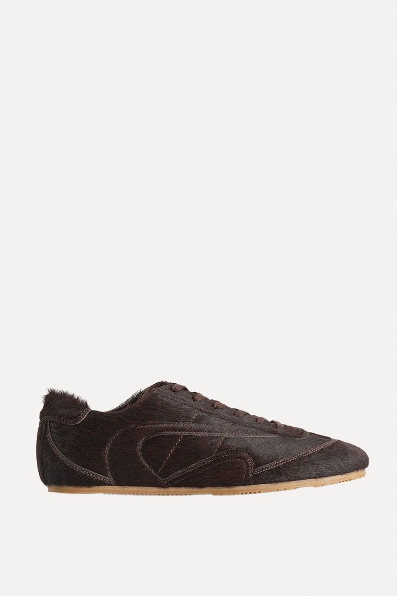 Minimal Pony-Hair Trainers from COS