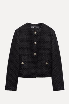 Textured Short Jacket from Zara
