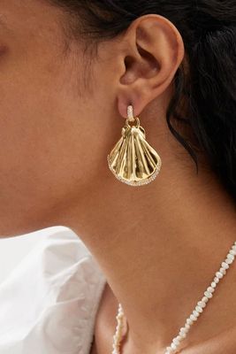 Gila 18kt Gold-Plated Earrings from By Alona