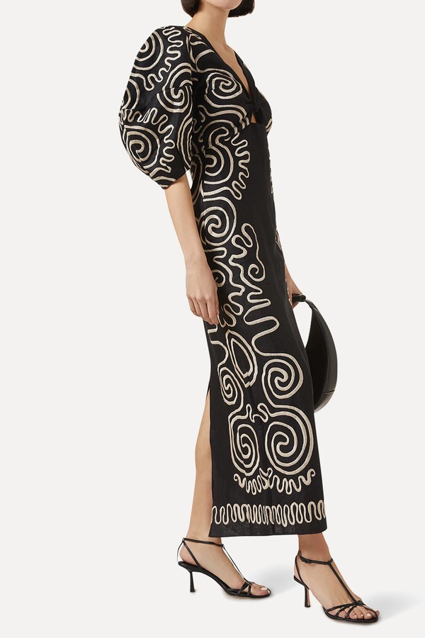 Gaia Cut-Out Maxi Dress from Cala De La Cruz