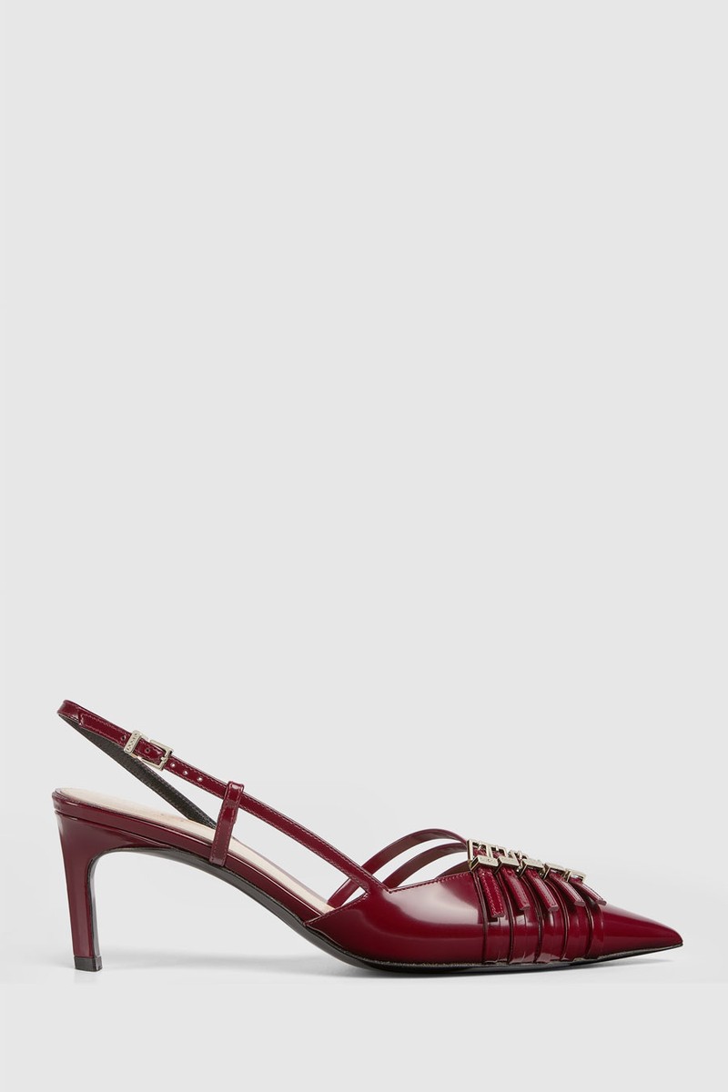 Buckle-Detailed 60 Slingback Sandals from Gucci