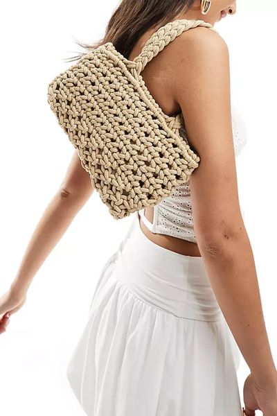 Woven Grab Bag from ASOS Design