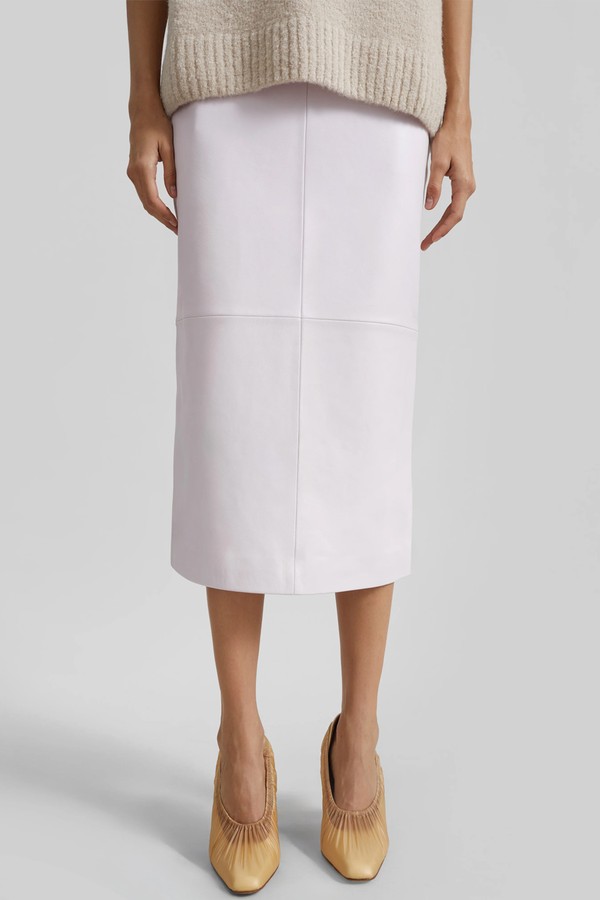 Taney Leather Pencil Skirt