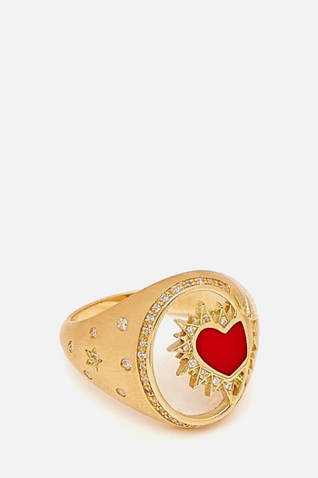 Heart On Biladi Diamond Ring from L'Atelier Nawbar