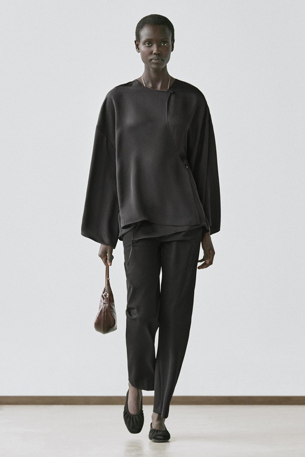 Flowing Wrap Shirt from Massimo Dutti