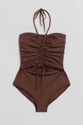 Ruched Bandeau Swimsuit from & Other Stories
