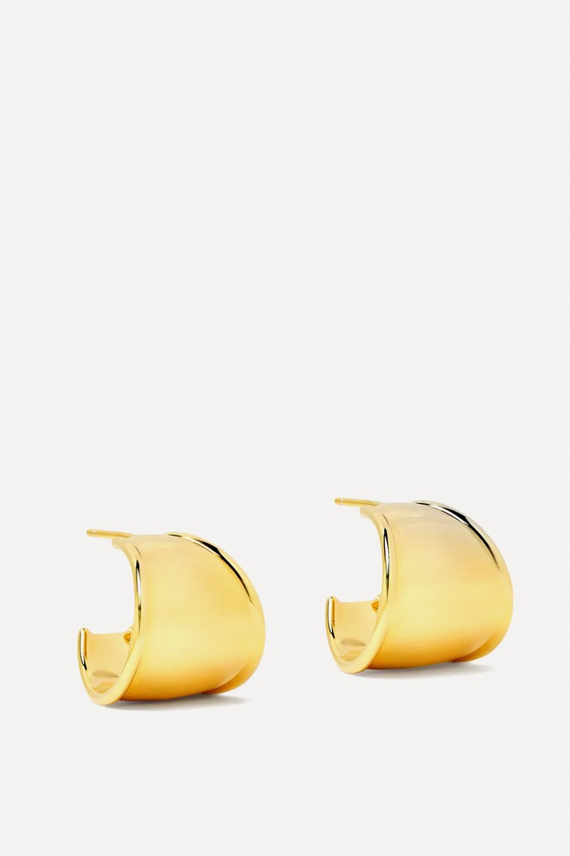 Contour Hoop Earrings from Ragbag