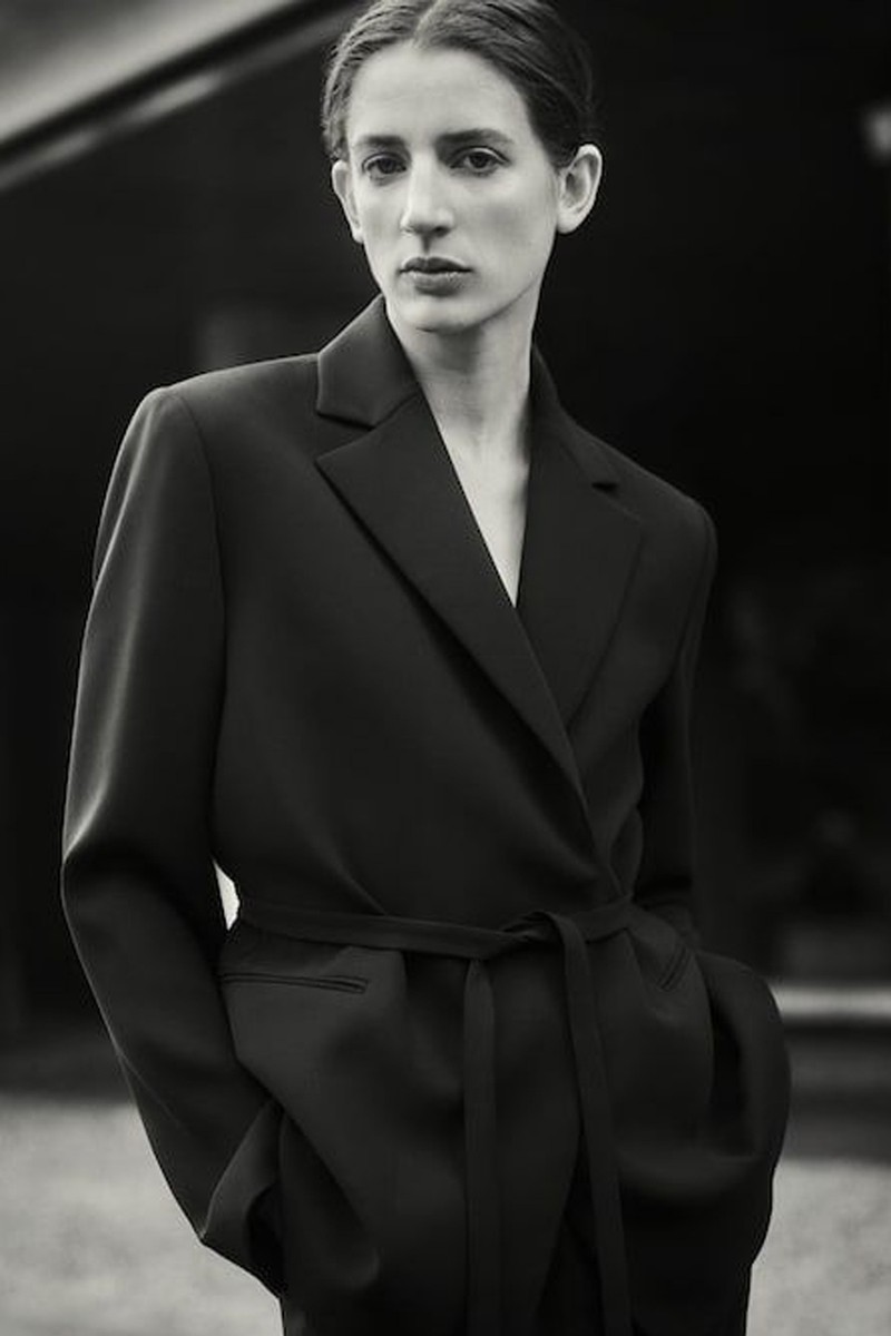 Belt Suit Blazer, AED 469 | Mango