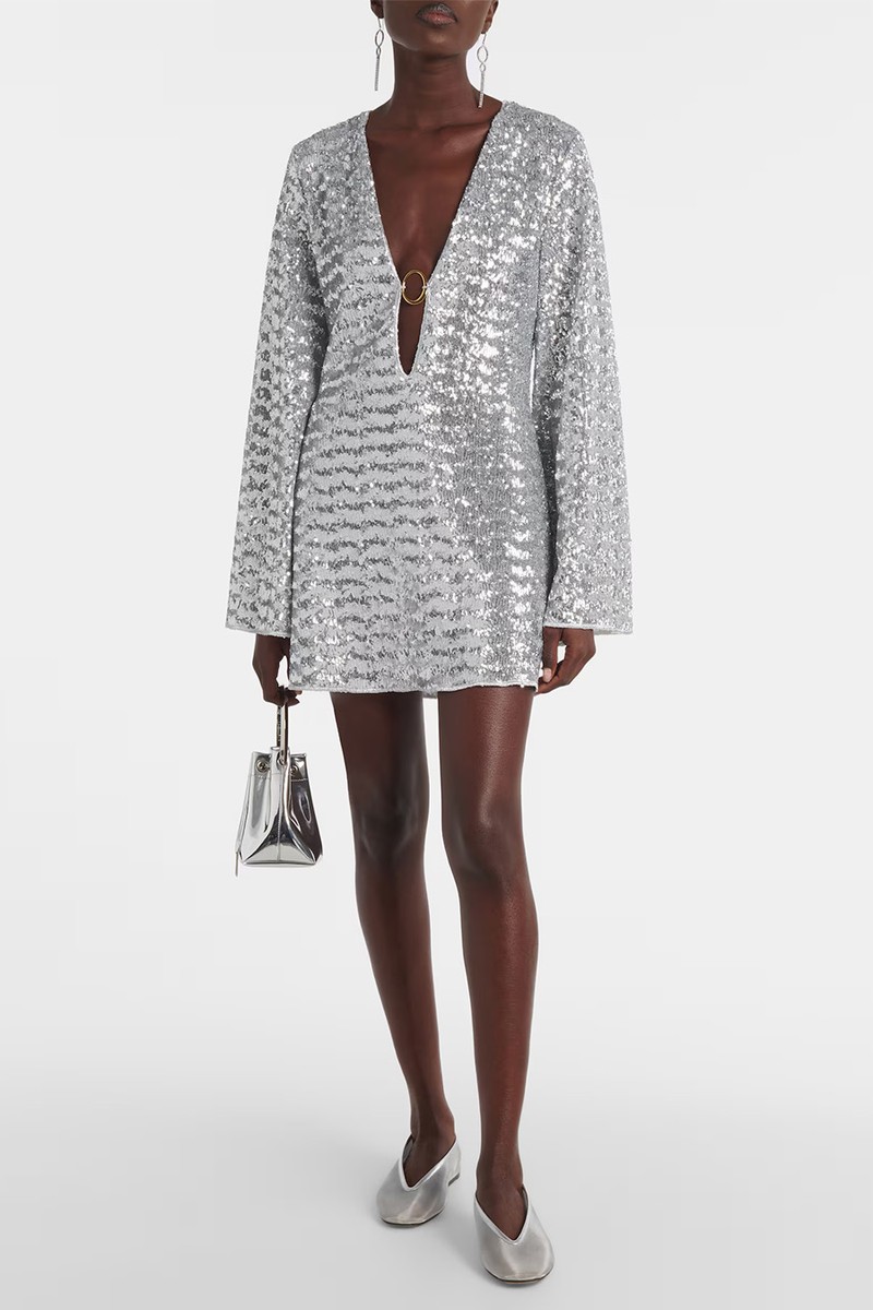 Lumière Sequined Beach Cover-Up from Oséree