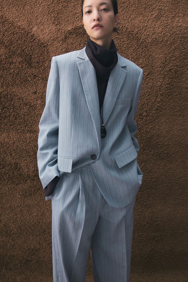 Pinstripe Suit Blazer from Mango