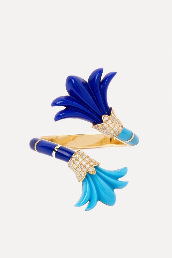 Big Psychedeliah Vine Diamond Ring from L'Atelier Nawbar