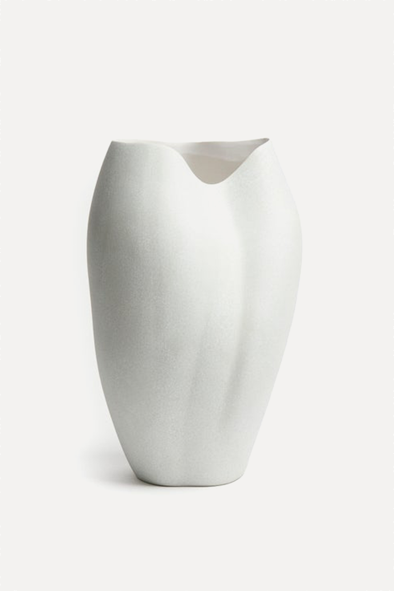 Extra-Large Irregular Stoneware Vase