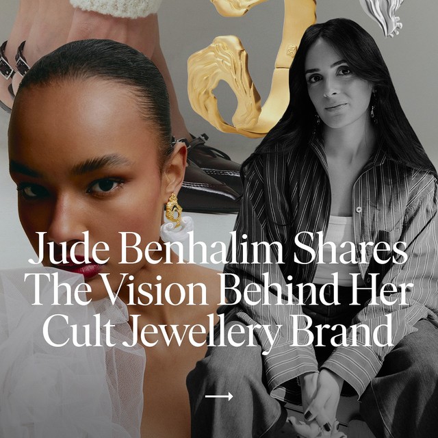 Bold, sculptural & steeped in culture, @jude.benhalim’s jewellery is unmistakable.. Worn by Kendal