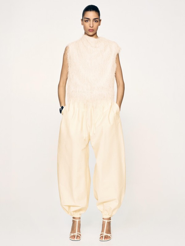 Balloon Drawstring Trousers