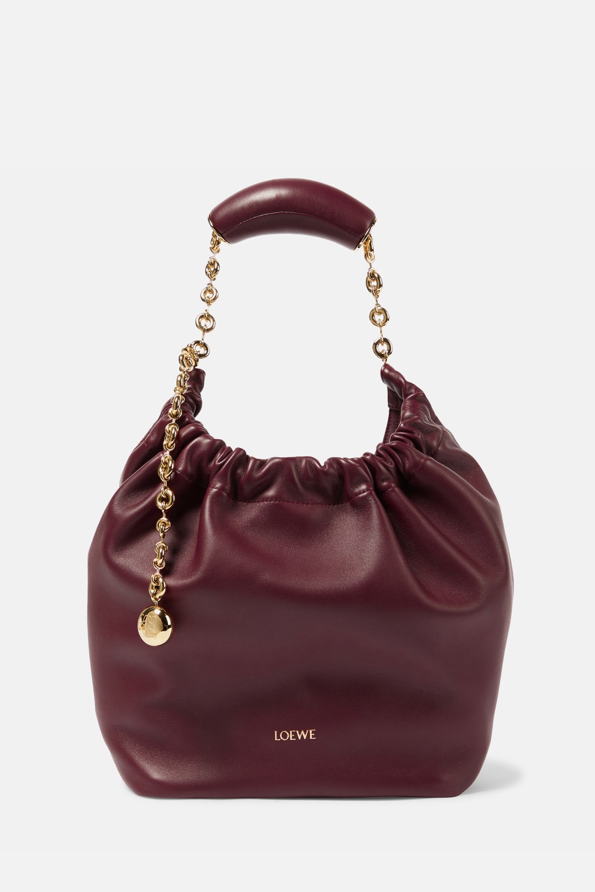 Squeeze Small Leather Shoulder Bag from Loewe