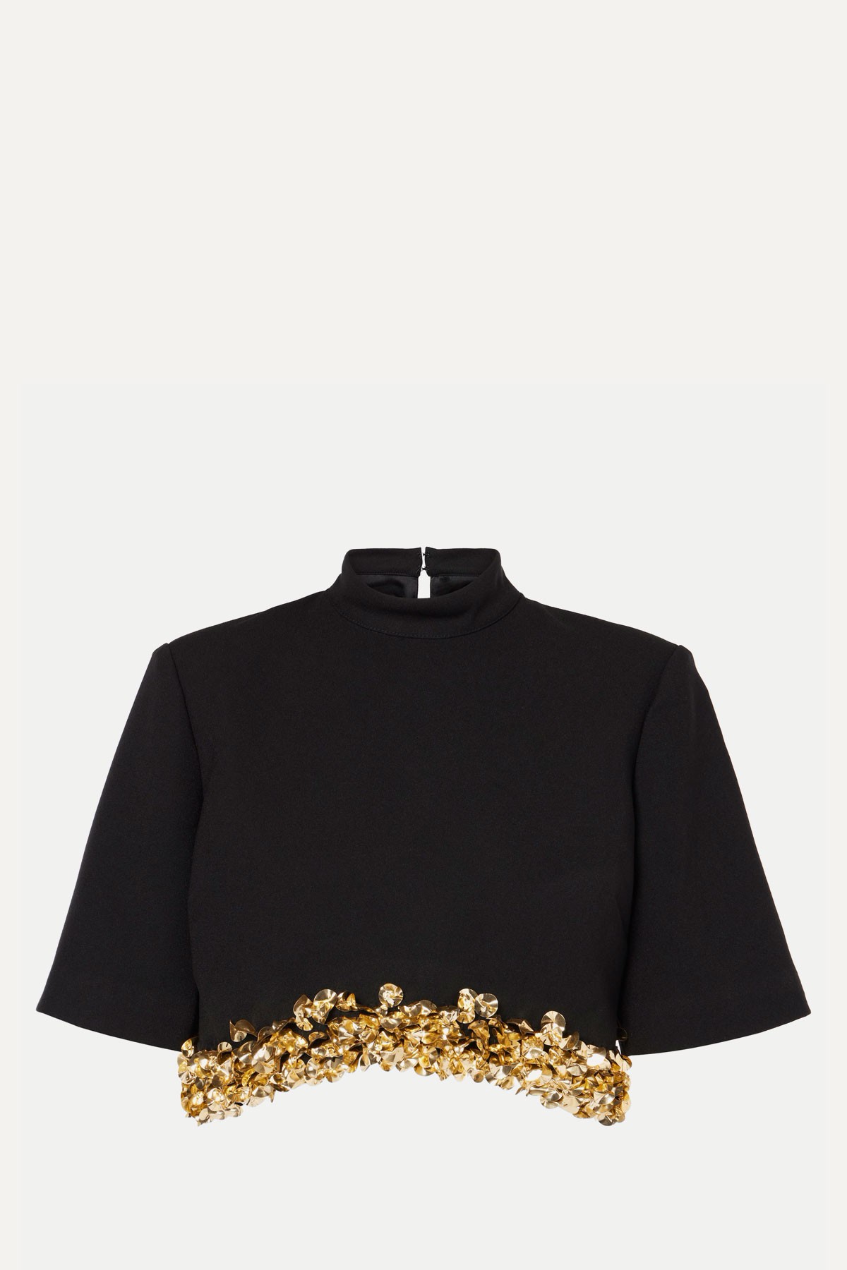 Jalen Short Sleeve Cropped Top from Simkhai