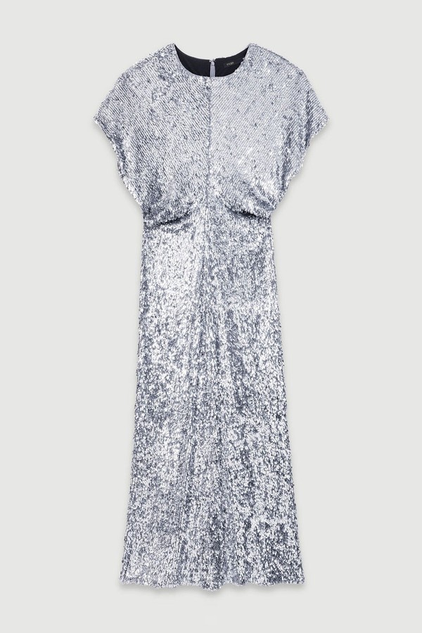 Sequin Maxi Dress from Maje