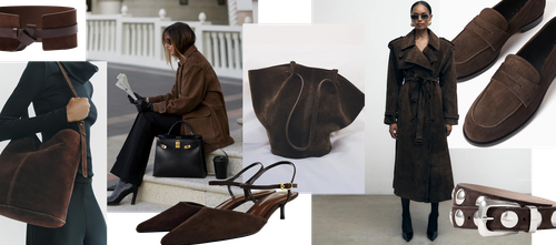 The Trend: Brown Suede