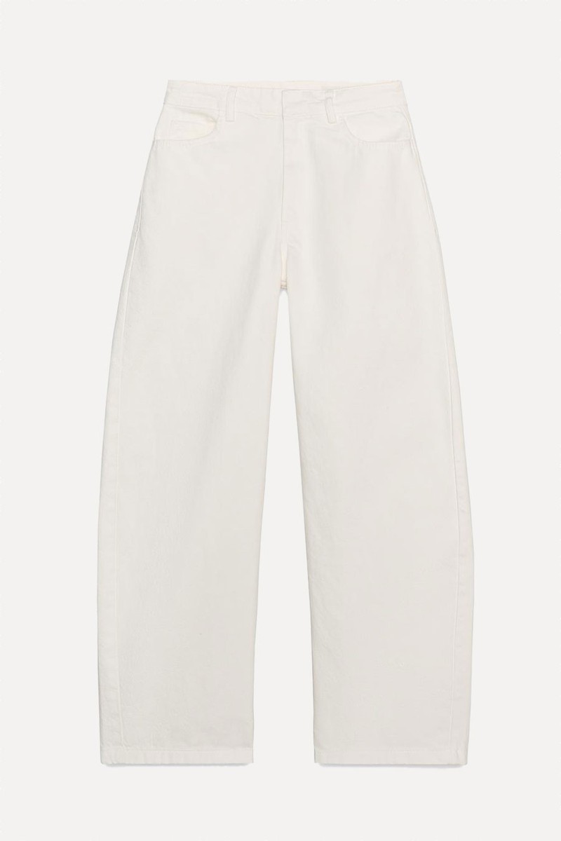 Barrel Mid-Rise Jeans from Zara