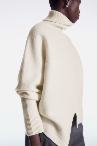 Asymmetric Merino Wool Jumper from COS