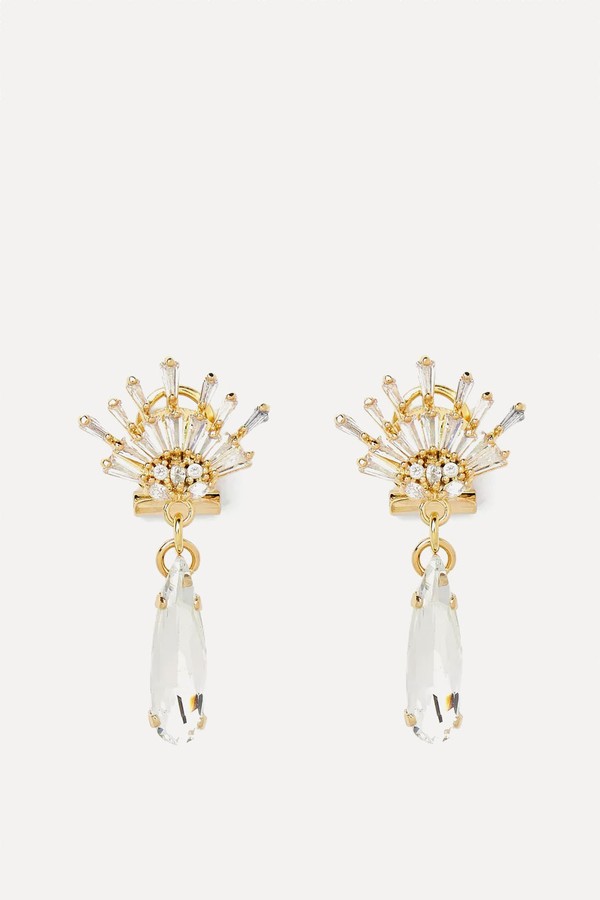 Fireworks Crystal Drop Earrings from Anton Heunis