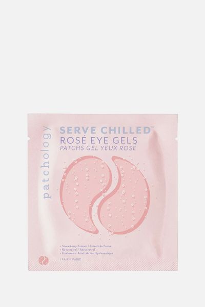 Serve Chilled Rosé Eye Gels from Patchology