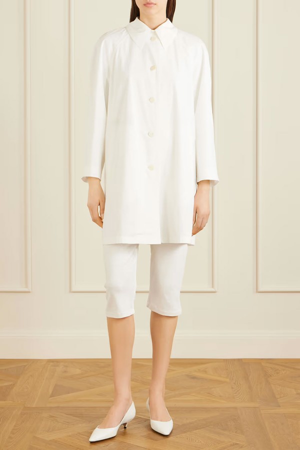 Hawkins Cotton-Poplin Coat from The Row