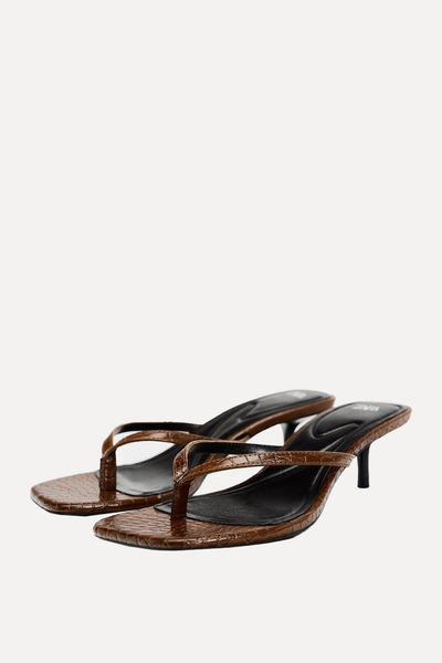 Minimalist Strappy Sandals  from Zara