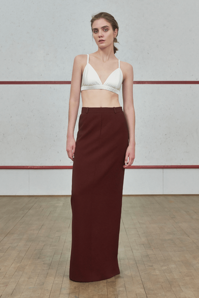 Noura Long Tailored Skirt from Bouguessa