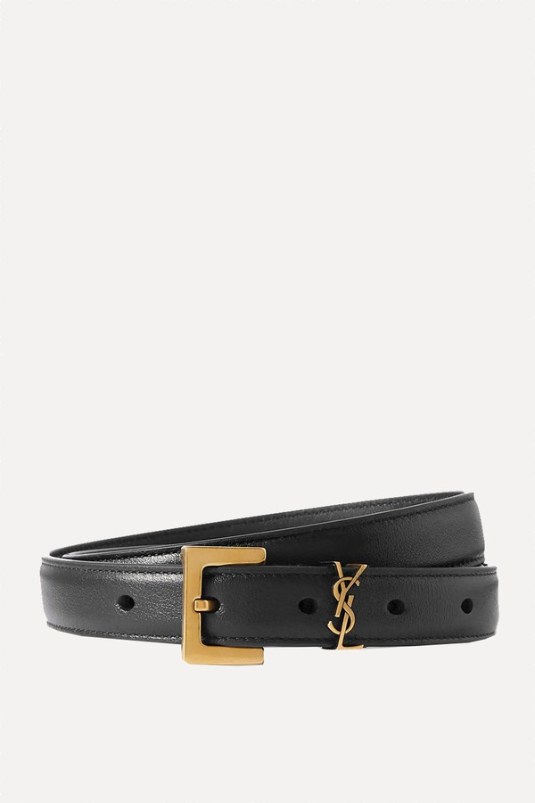 Cassandre Leather Belt from Saint Laurent