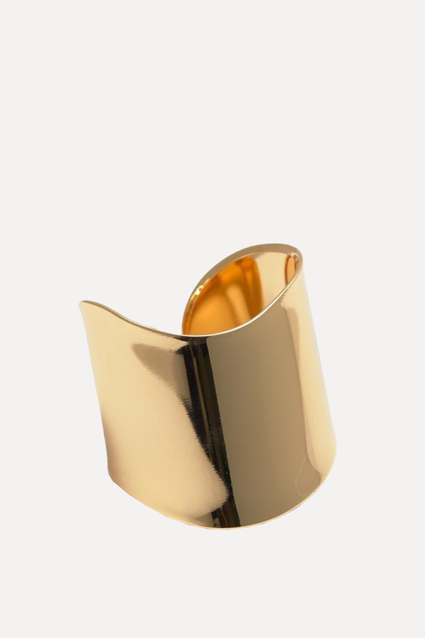 Wide Metallic Arm Cuff from Pull & Bear