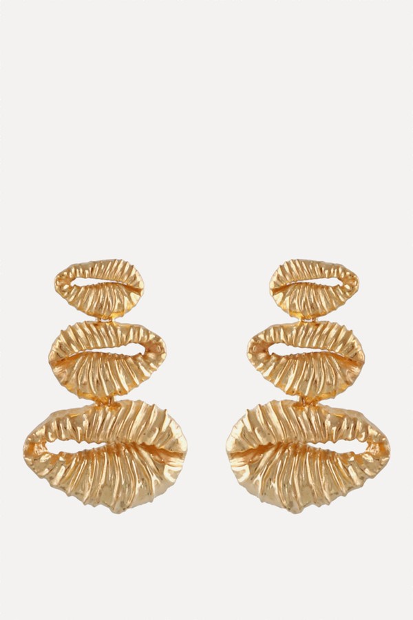 Dangling Seashell Earrings