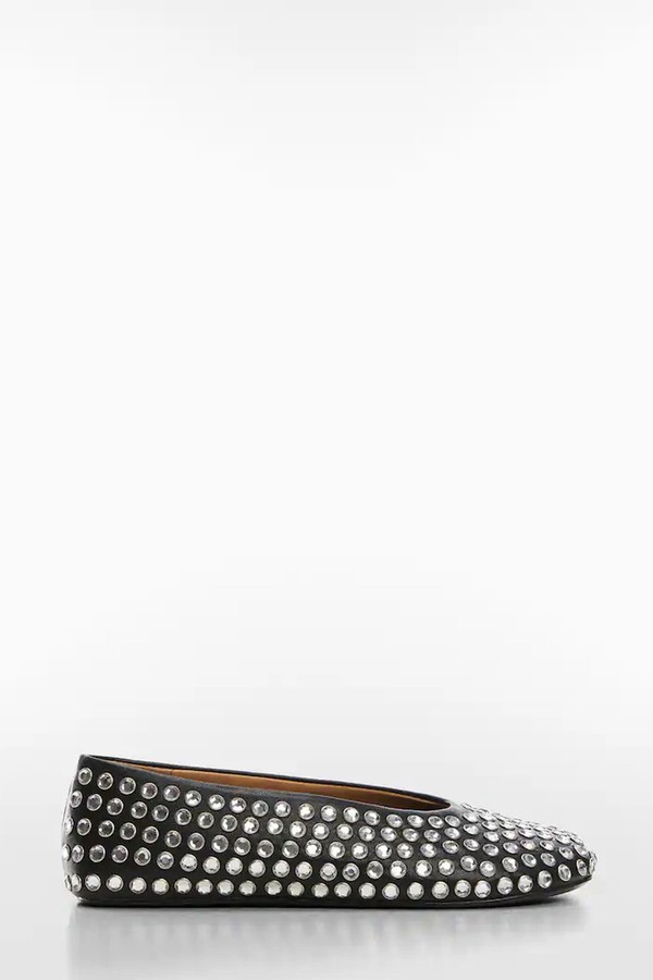 Rhinestone Ballerinas from Mango