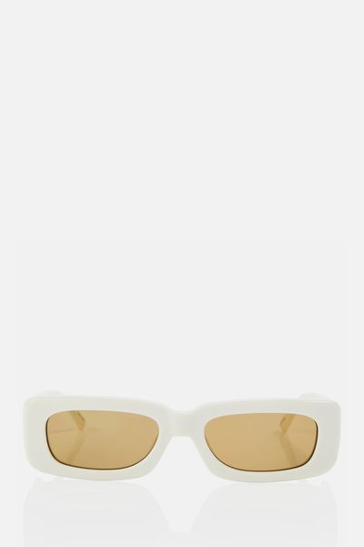 Mini Marfa Rectangular Sunglasses from The Attico X Linda Farrow