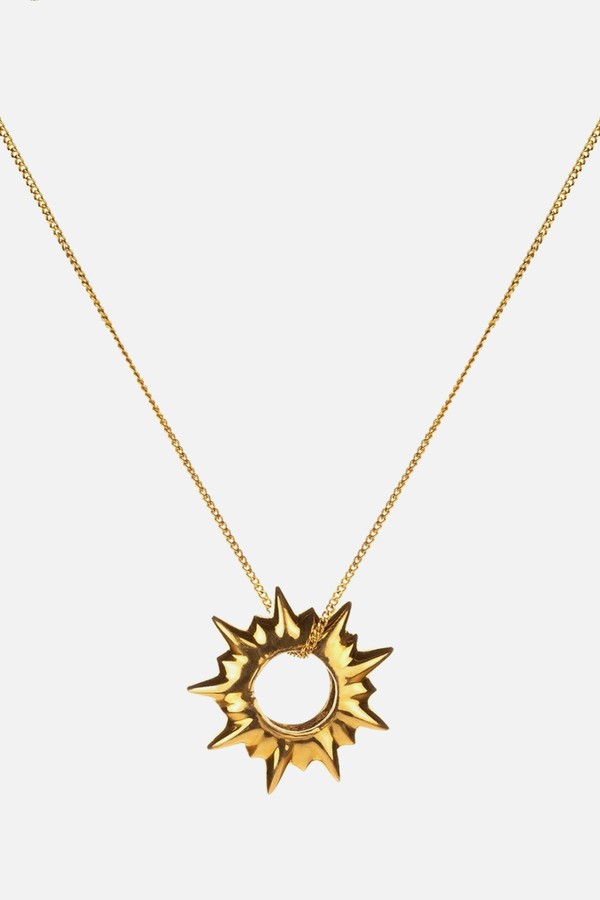 Sun Stud Necklace from MISHO