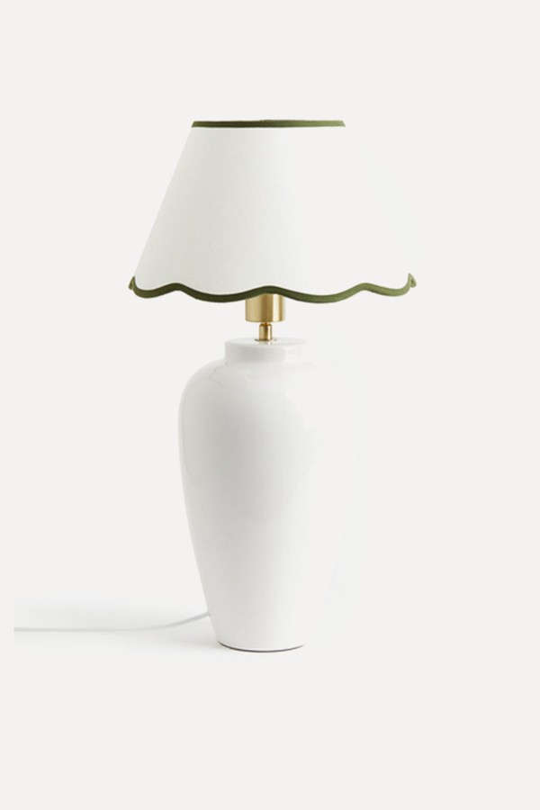 Scallop-Edged Lampshade from H&M