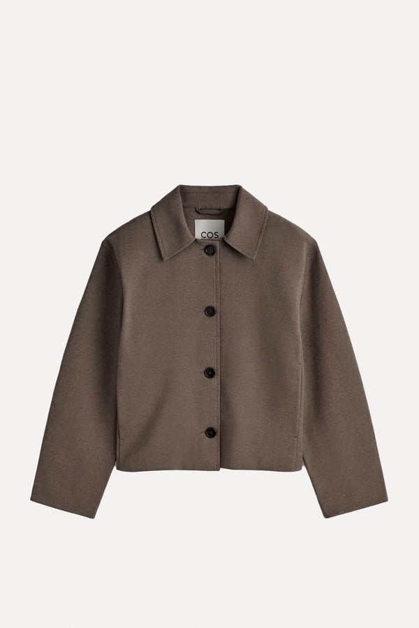Rounded Jersey Jacket